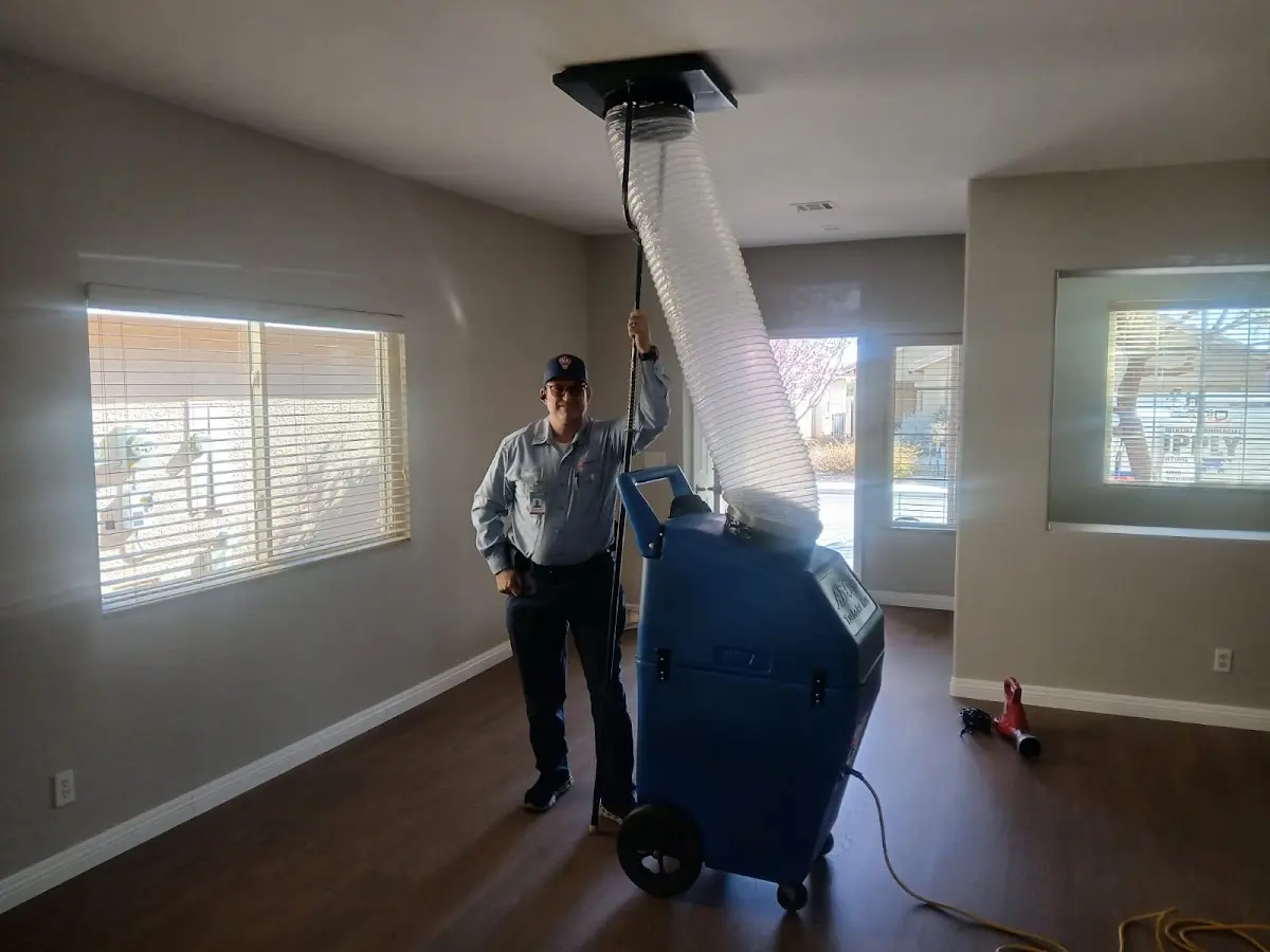 Professional Dryer Vent Cleaning work inside a Corbin home